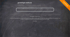 Desktop Screenshot of gerontologie-vechta.de